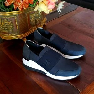 Michael Michael Kors Felix Trainer Sneaker in Blac